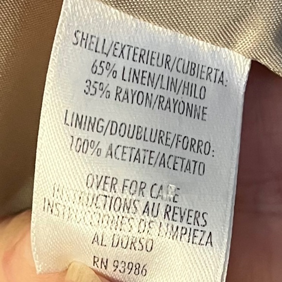 Linen Blazer - Picture 4 of 4